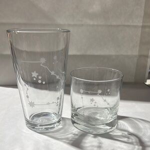 Georgia State Glasses set of 2